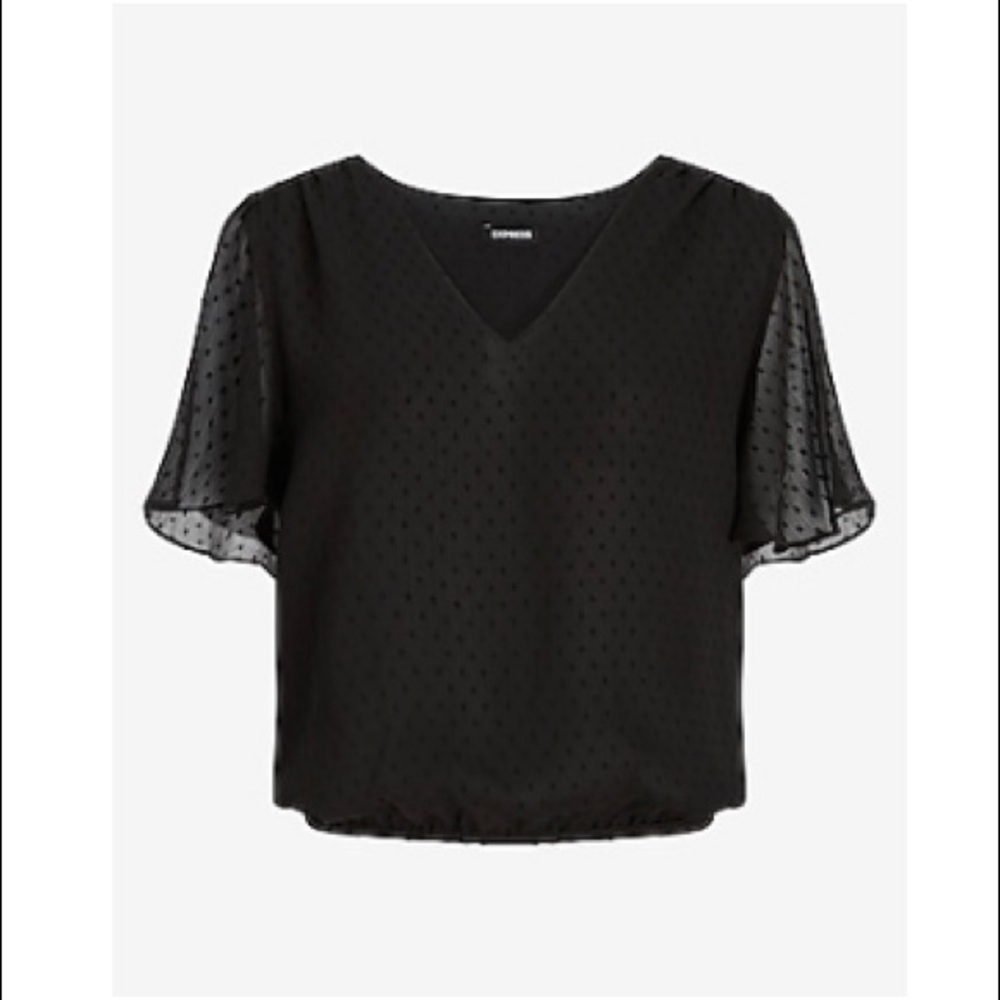 Express brand new never worn black blouse